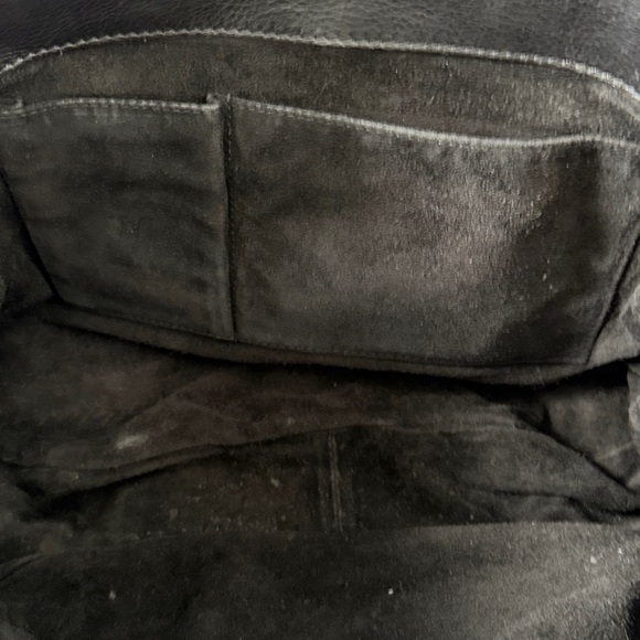 Dior Cannage Rebelle Leather and Suede Satchel Handbag - Picture 13 of 14